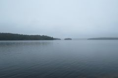 Misty Afternoon on Big Trout Lake, Algonquin Park