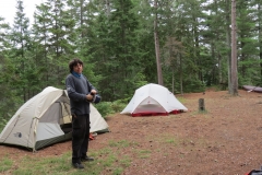 Campsite on White Trout Lake, Algonquin Park