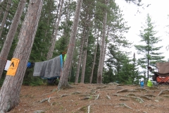 Campsite on White Trout Lake, Algonquin Park